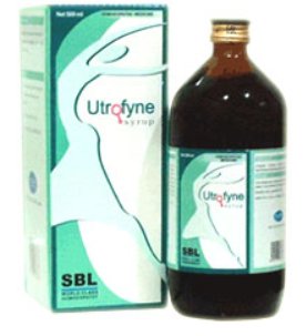 <B>UTROFYNE - For menstrual problems</B><br> 1 bottle of 450ml <br> SBL cie